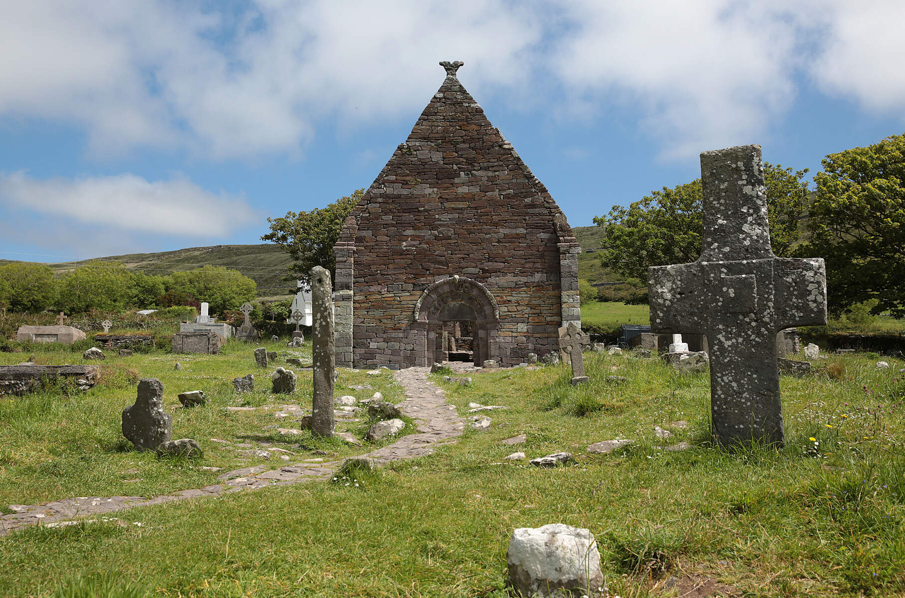Kilmalkedar Church, Dingle Peninsula, Co Kerry Web Size