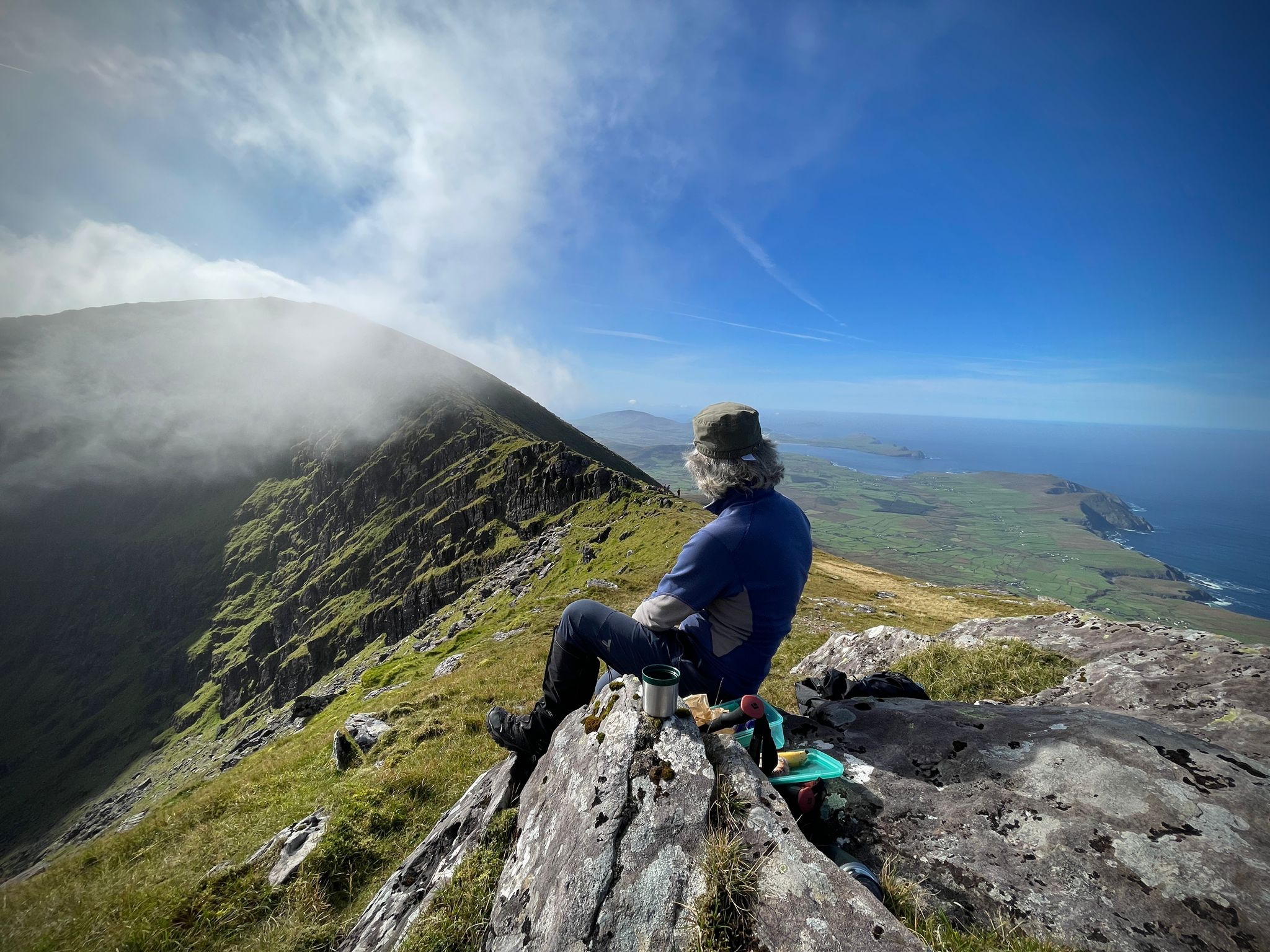 Maurice on Brandon ridge