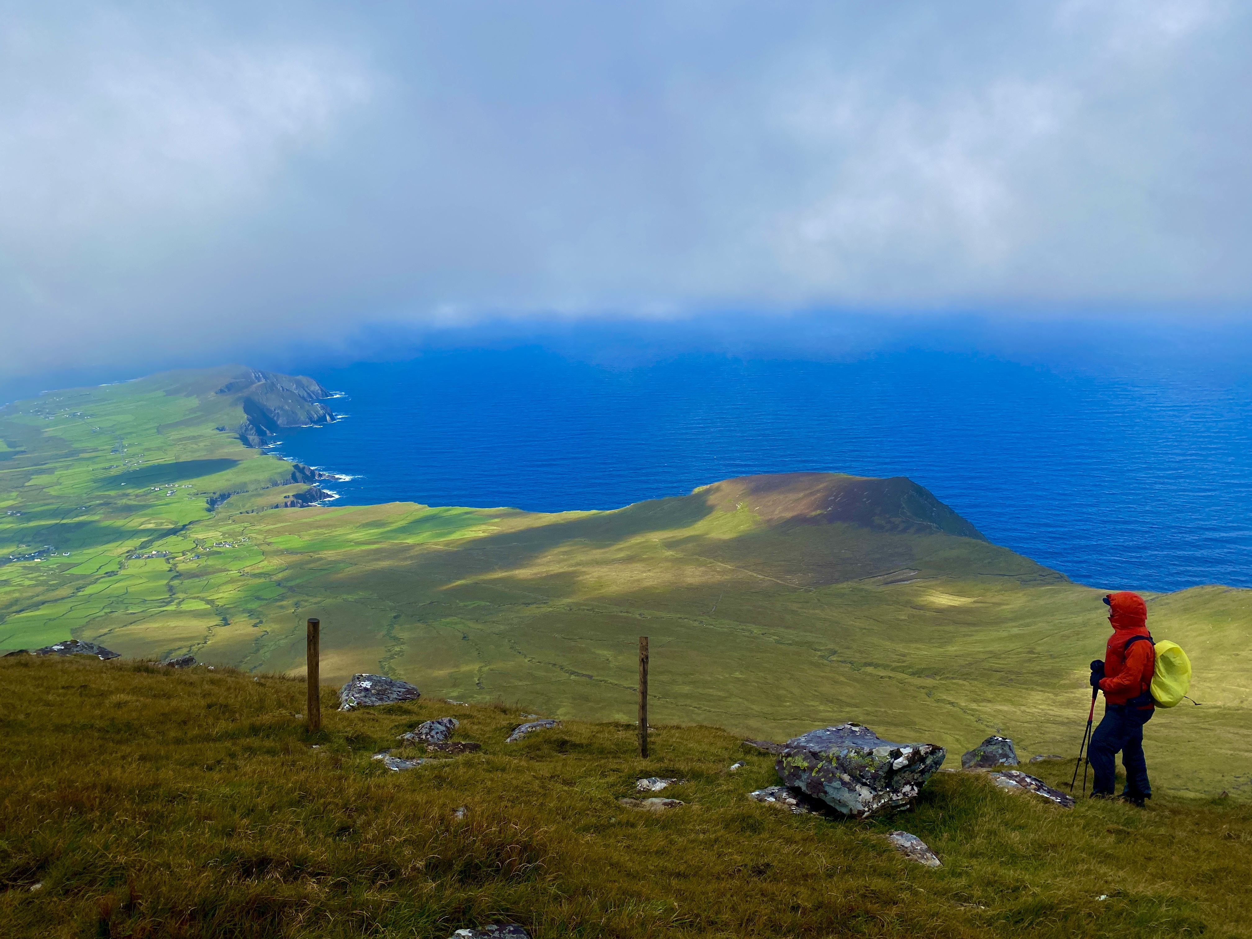 Views to Blasket Island from Brandon Ridge